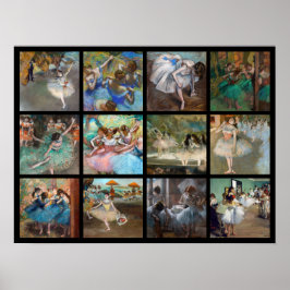 Poster Edgar Degas - Dancers Sélection de chef-d'oeuvre