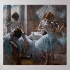 Poster Edgar Degas - Danseurs