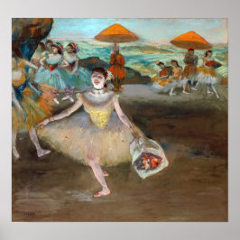 Poster Edgar Degas - Danseuse avec Bouquet, Bwing on Stag