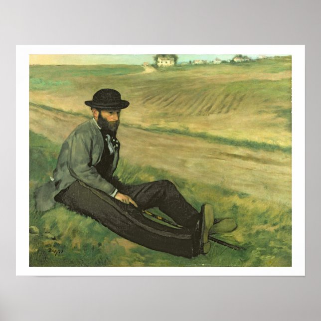 Poster Edgar Degas | Eugene Manet (Devant)