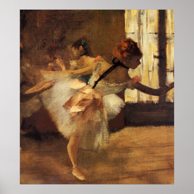 Poster Edgar Degas La Répétition De Danse (Devant)