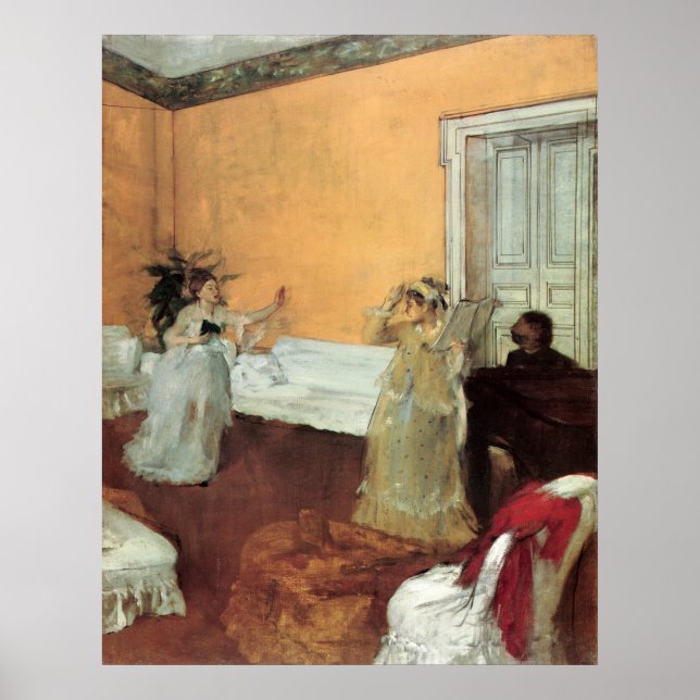 Poster Edgar Degas Le Duet (Devant)