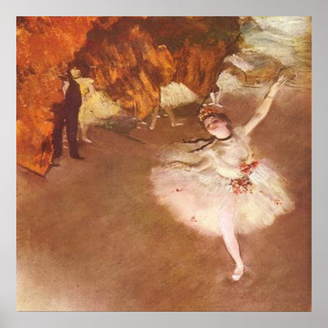 Poster Edgar Degas L'Étoile (Devant)