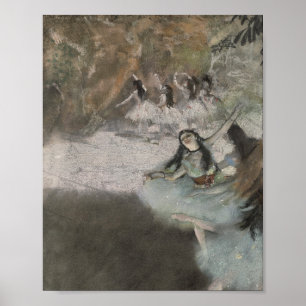 Poster Edgar Degas, Sur scène, 1876-1877