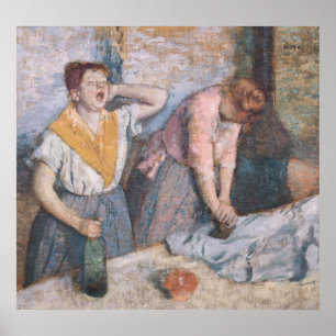 Poster Edgar Degas   The Laundresses, c.1884