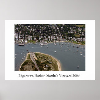 Poster Edgartown Harbour 2006