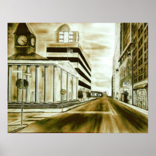 Poster Édifice urbain