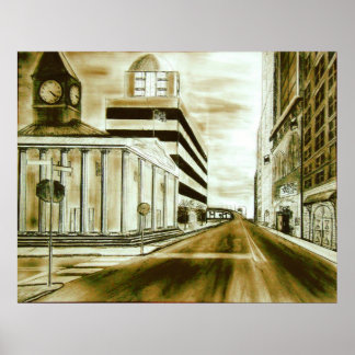 Poster Édifice urbain