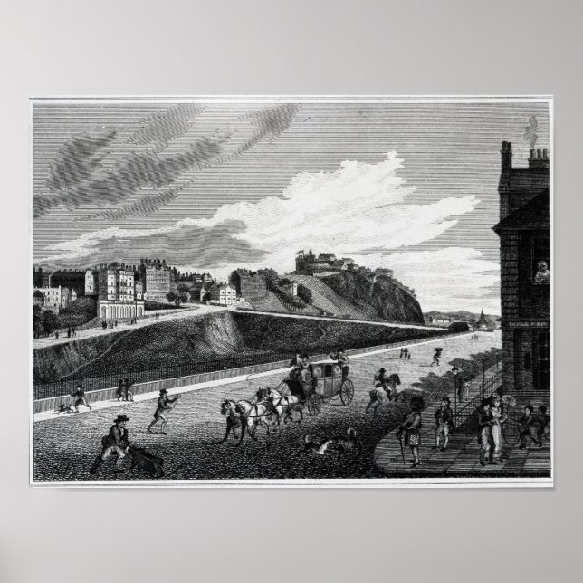 Poster Édimbourg (Devant)