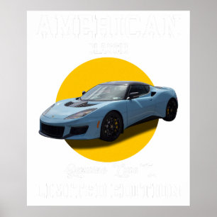 Poster édition limitée de qualité véritable classique amé