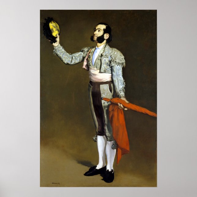 Poster Édouard Manet A Matador (Devant)