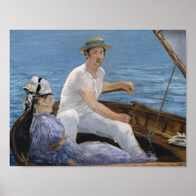 Poster Edouard Manet - Bateau (Devant)