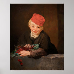 Poster Edouard Manet - Garçon aux cerises