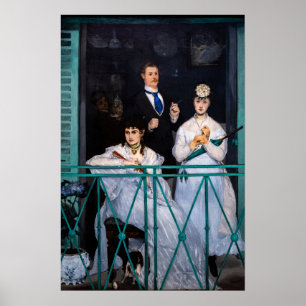 Poster Edouard Manet - Le Balcon / Le Balcon