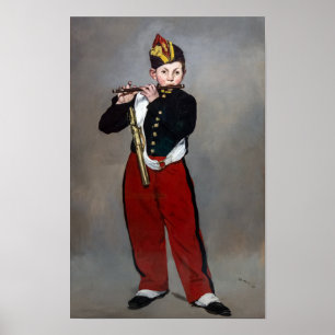 Poster Edouard Manet - The Fifer / Young Flautist