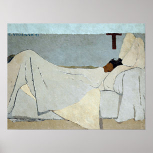 Poster Edouard Vuillard En Lit