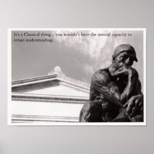 Poster Édu classique