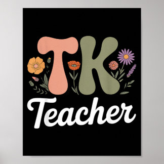 Poster Éducateur de maternelle transitionnelle Enseignant