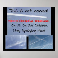 Poster éducatif Chem Trail