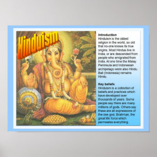 Poster Éducation, religions du monde, dossier de fait
