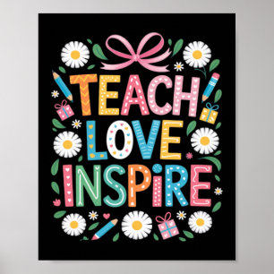 Poster Éduquer Autonomiser Inspirer Retour À L'École Ense