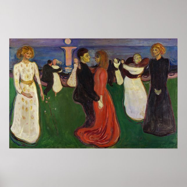 Poster Edvard Munch - La Danse de la Vie (Devant)