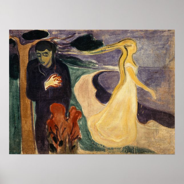 Poster Edvard Munch - Séparation (Devant)