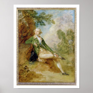 Poster Edward Augustus, duc de Kent, vers 1787 (huile sur