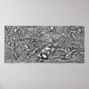 Poster Edward Burne-Jones Le Bois De Bribe