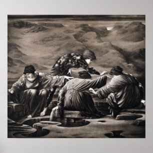 Poster Edward Burne-Jones Perseus et Graeae