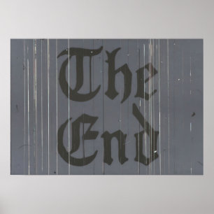 Poster Edward Ruscha - La Fin Ultime - 1991
