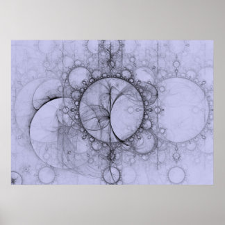 Poster Effervescence fractale
