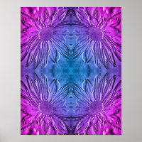 Effet sculpté Black Eyed Susan Flower Abstrait