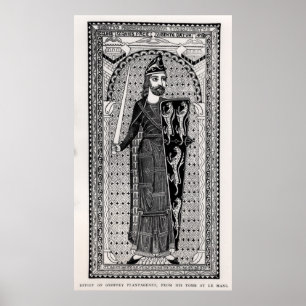 Poster Effigie de Geoffrey Plantagenet