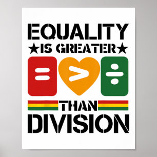 Poster Égalité > Division Mois de l'histoire des Noirs Ma