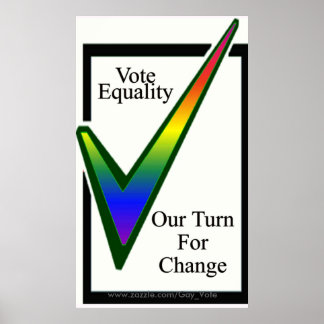 Poster Égalité du Vote