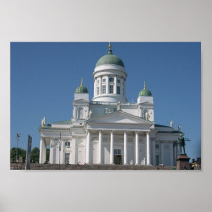 Poster Église À Cuivre À Helsinki