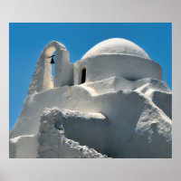 Eglise balnéaire à Mykonos, Grèce Voyage
