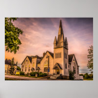 Église baptiste de Windsor, Nouvelle-Écosse HDR