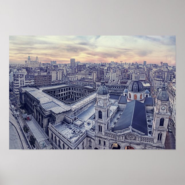 Poster Église de Balvaneta (Devant)