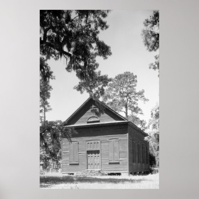 Poster Église de chêne noir (Devant)