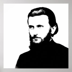 Poster église de symbole de religion de saint de la