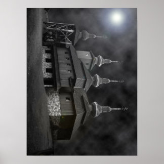 Poster Église des Carpates