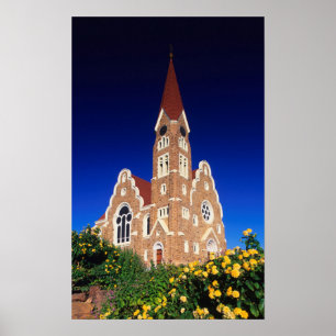 Poster Église du Christ, Windhoek, Khomas, Namibie