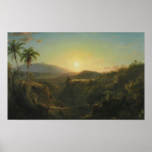 Poster Église - Pichincha 1867
