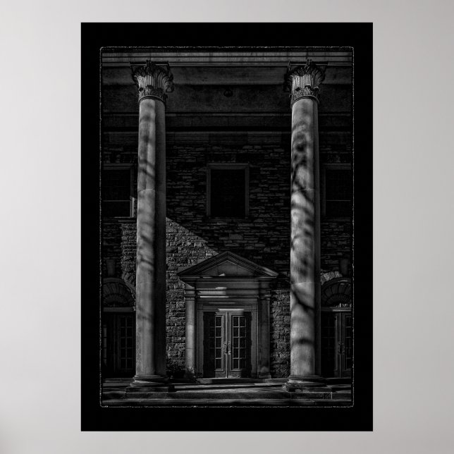 Poster Église presbytérienne de Calvin no 1 avec frontièr (Devant)