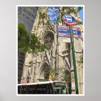 Poster Église Saint-Patrick