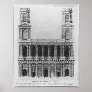 Poster Église Saint-Sulpice