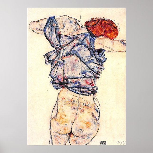POSTER EGON SCHIELE (Devant)