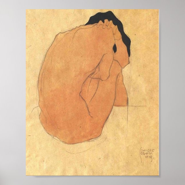 POSTER EGON SCHIELE (Devant)